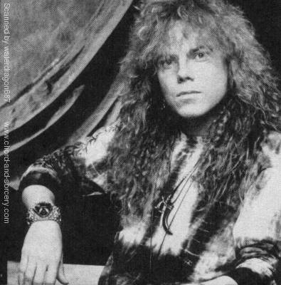 Joey Tempest, circa 1991; provenance unknown