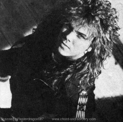 Joey Tempest, circa 1988; provenance unknown