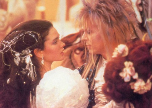 Jareth and Sarah dancing at the ball, LABYRINTH