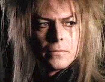 Jareth during the Escher Room scene, LABYRINTH