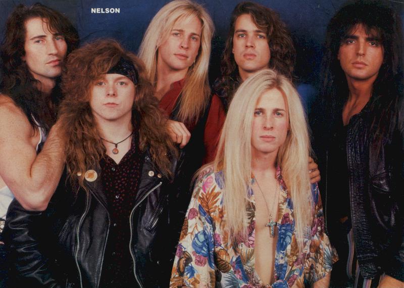 Nelson, circa 1991; possibly from a METAL EDGE pinup