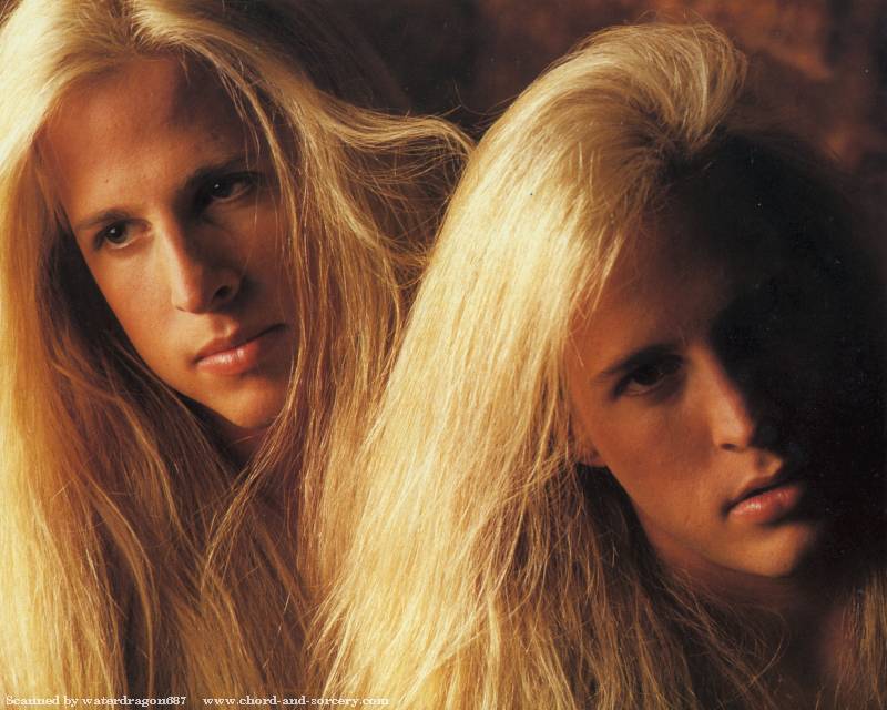 Matthew and Gunnar Nelson, circa 1991; from the March page of the Nelson 1992 wall calendar