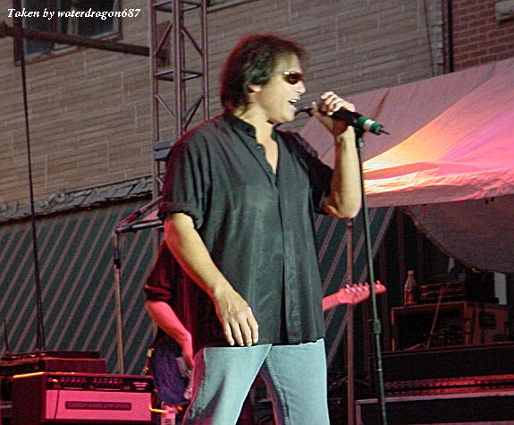 Jimi Jamison live in Deadwood, South Dakota, 18 June, 2005. Photo copyright waterdragon687; not to be reproduced without permission.
