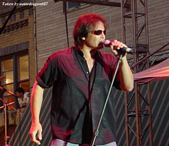 Jimi Jamison live in Deadwood, South Dakota, 18 June, 2005. Photo copyright waterdragon687; not to be reproduced without permission.