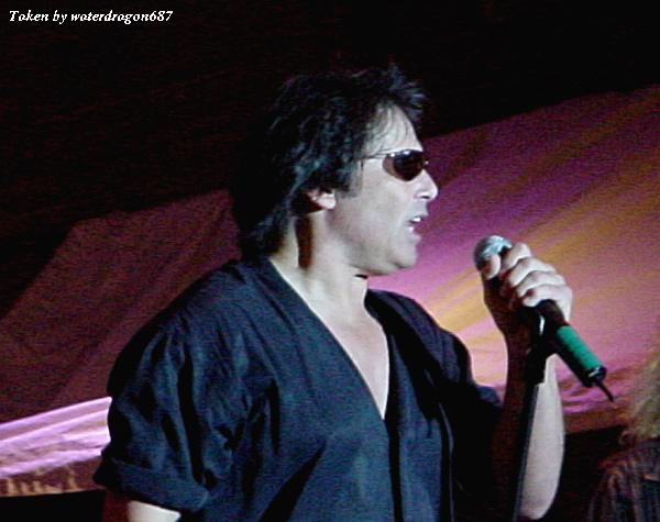 Jimi Jamison live in Deadwood, South Dakota, 18 June, 2005. Photo copyright waterdragon687; not to be reproduced without permission.