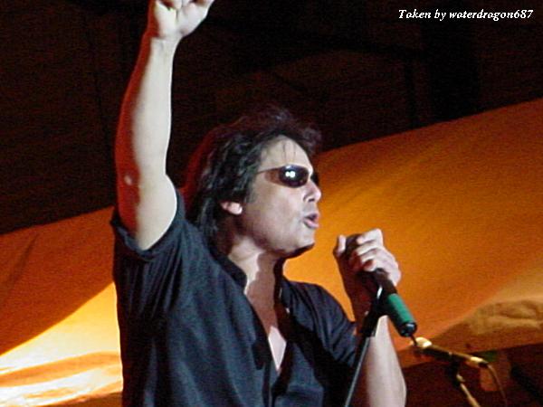 Jimi Jamison live in Deadwood, South Dakota, 18 June, 2005. Photo copyright waterdragon687; not to be reproduced without permission.