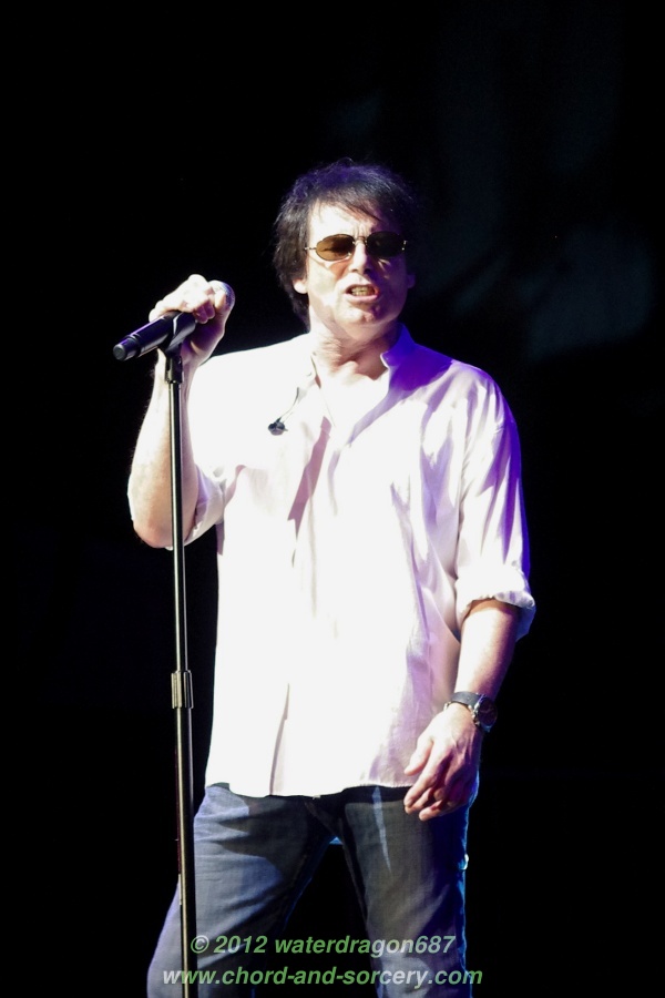 Jimi Jamison live in Hoffman Estates, Illinois, 7 July 2012. Photo copyright waterdragon687, all rights reserved; not to be reproduced without permission.