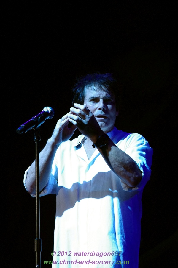 Jimi Jamison live in Hoffman Estates, Illinois, 7 July 2012. Photo copyright waterdragon687, all rights reserved; not to be reproduced without permission.