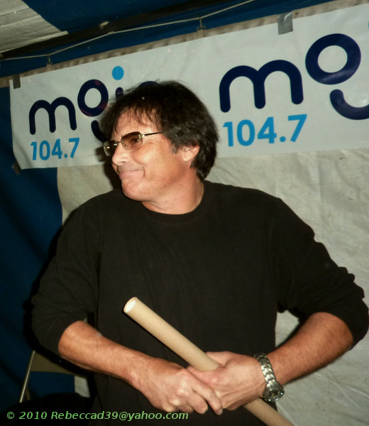 Jimi Jamison, post-show at Glyndon, September 2010