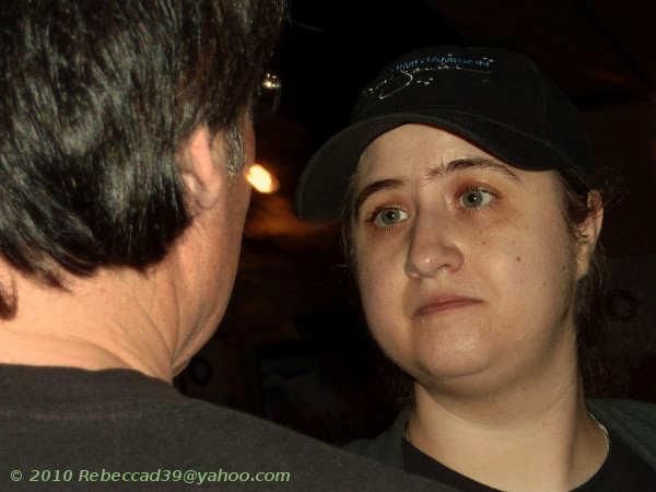 Jimi Jamison and waterdragon687 during our conversation post-show at Glyndon, September 2010