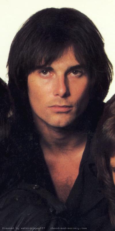 Jimi Jamison, circa 1983; detail from the front cover of Cobra's FIRST STRIKE album
