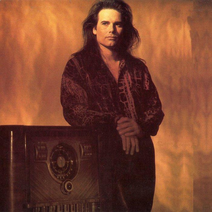 Jimi Jamison, mid-1990's; from the cover of THE FREEMONT STREET EXPERIENCE, a live bootleg CD