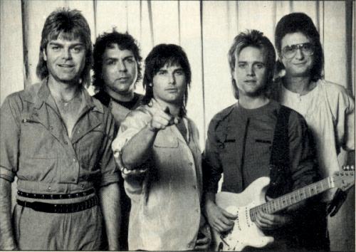 Survivor, from an article in the April, 1985 issue of CREEM magazine, page 17