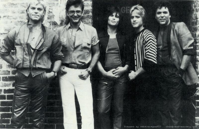 Survivor, from an article in the Fall 1986 edition of SUPER SONG HITS magazine