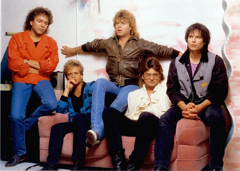 Survivor; from their 1987 Japan tourbook