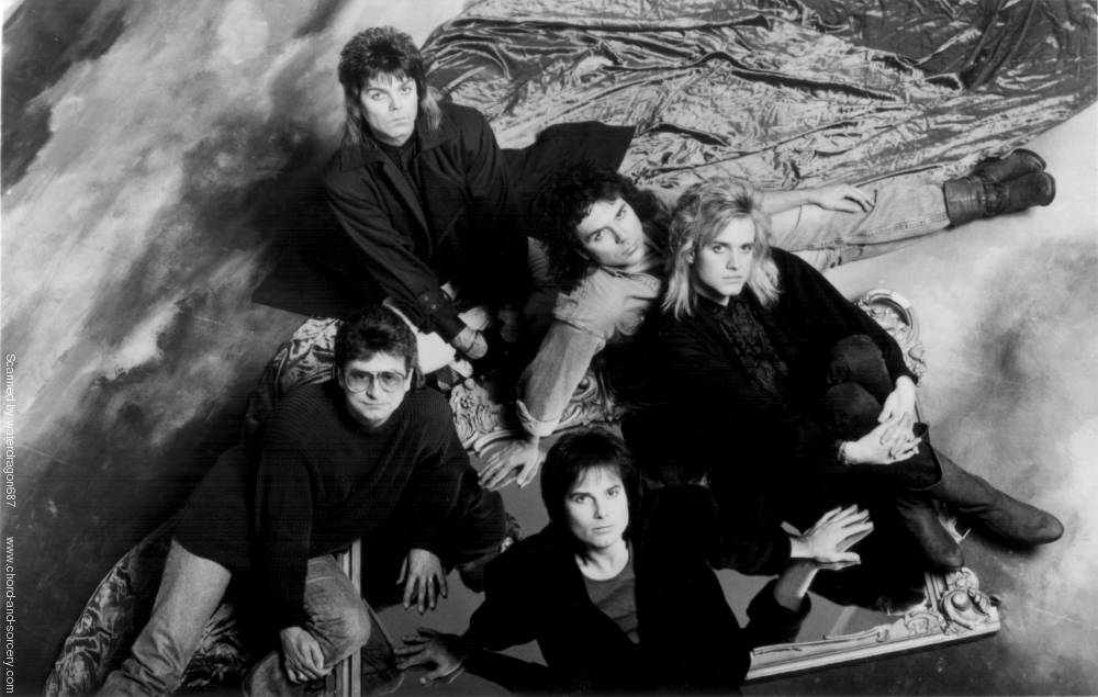 Survivor, circa 1986; from a Scotti Bros. promotional photograph