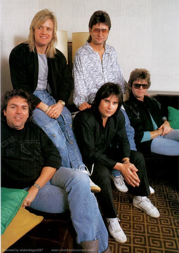 Survivor, circa 1986; from an unknown Japanese music magazine