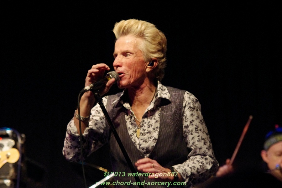 Fergie Fredriksen live in St. Paul, Minnesota, 1 March 2013. Photo copyright waterdragon687, all rights reserved; not to be reproduced without permission.