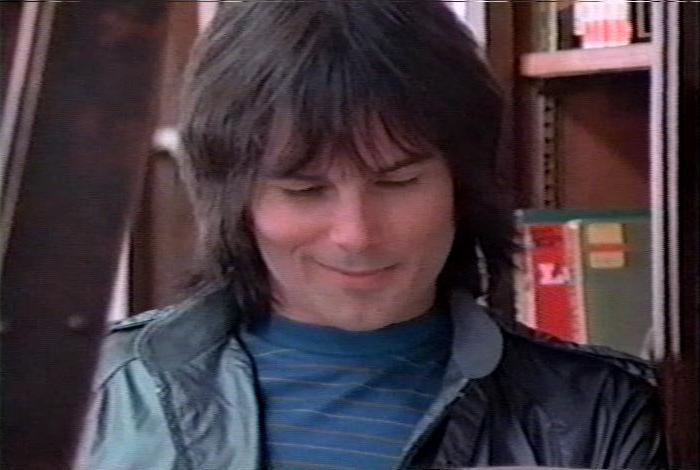 Screenshot from the music video for Survivor's song 'I Can't Hold Back'