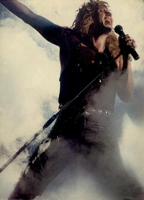 David Coverdale, circa 1987; provenance unknown