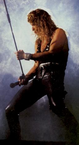 David Coverdale, circa 1987; from the music video for 'Still Of The Night'