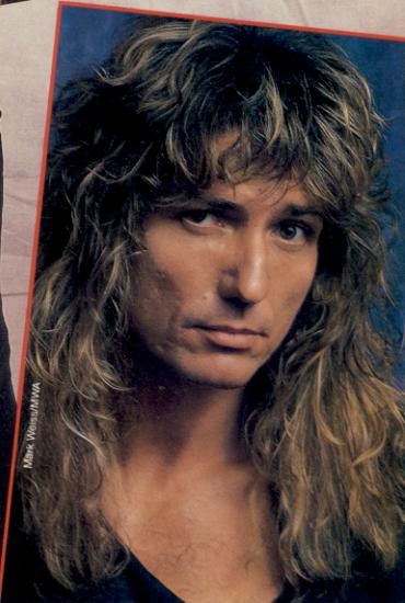 David Coverdale, circa 1987; provenance unknown