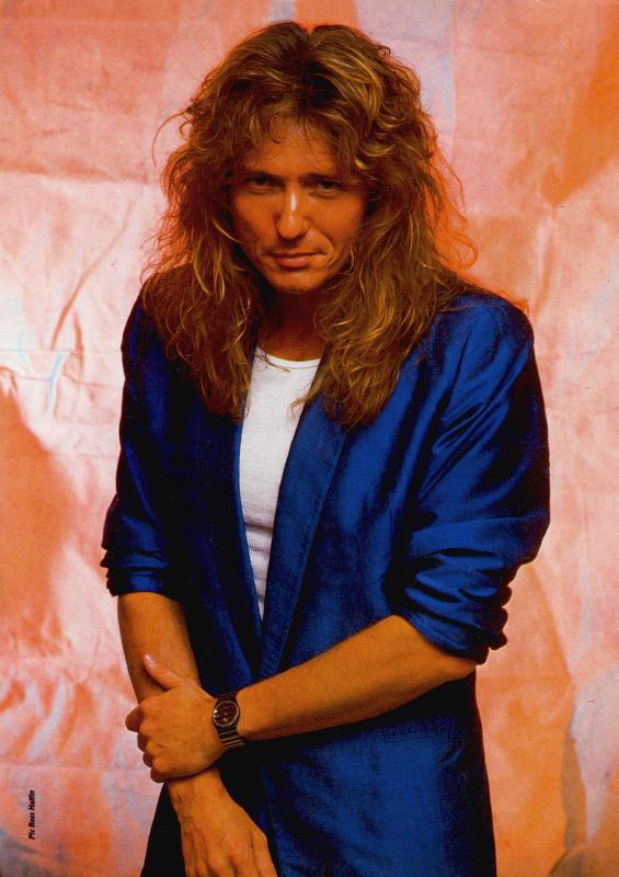 David Coverdale, circa 1987; provenance unknown