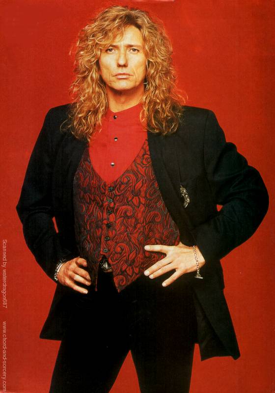David Coverdale, circa 1993; provenance unknown