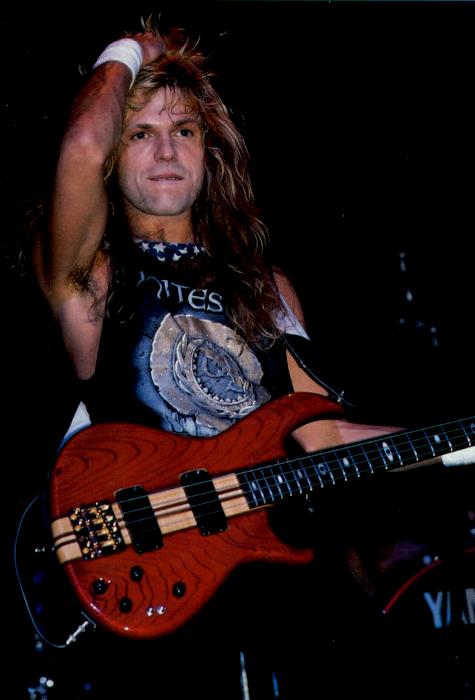 Rudy Sarzo, from Whitesnake's 1987 tourbook, page 14