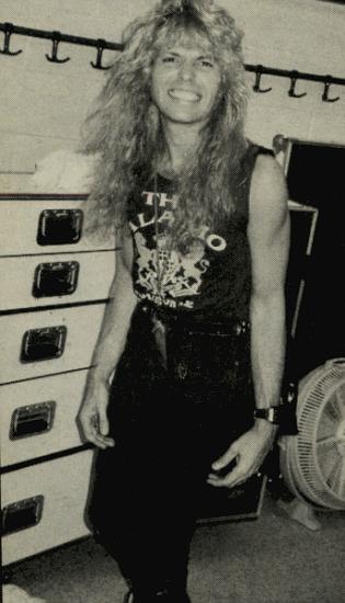 Rudy Sarzo, circa 1987; provenance unknown