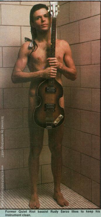 Rudy Sarzo, early to mid-1980's; provenance unknown (but who the heck cares???)
