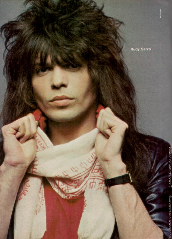Rudy Sarzo, early to mid-1980's; provenance unknown