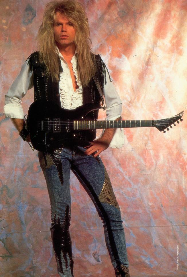 Adrian Vandenberg, circa 1987; provenance unknown
