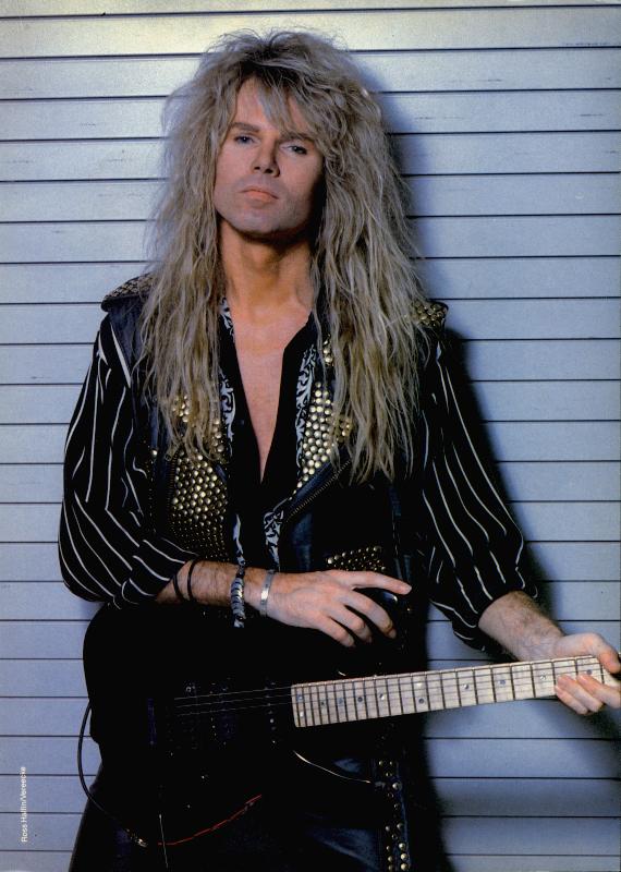 Adrian Vandenberg, circa 1987; provenance unknown