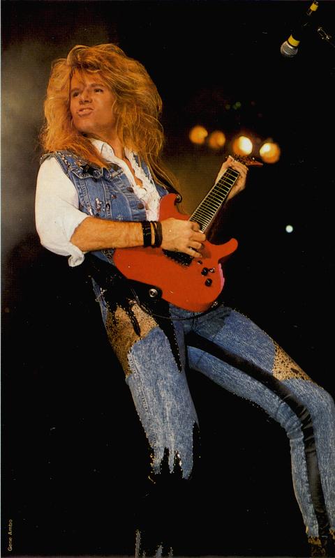 Adrian Vandenberg, circa 1987; provenance unknown