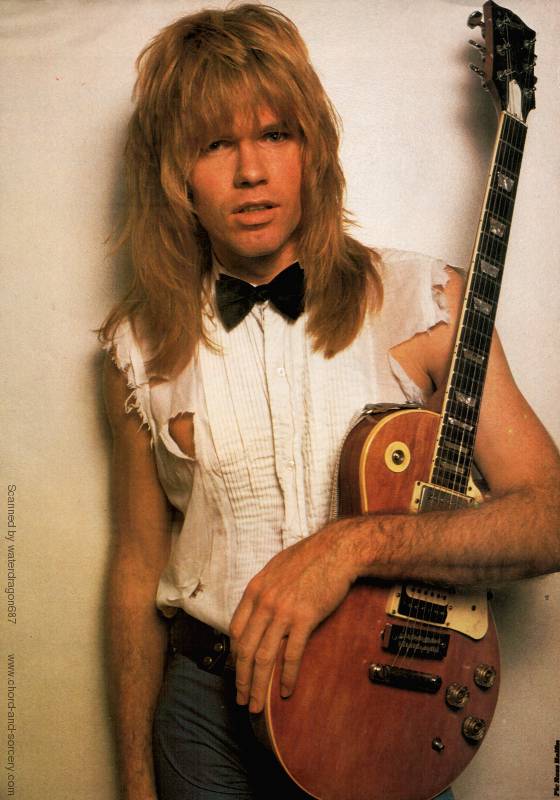 Adrian Vandenberg, early to mid-1980's; exact date and provenance unknown