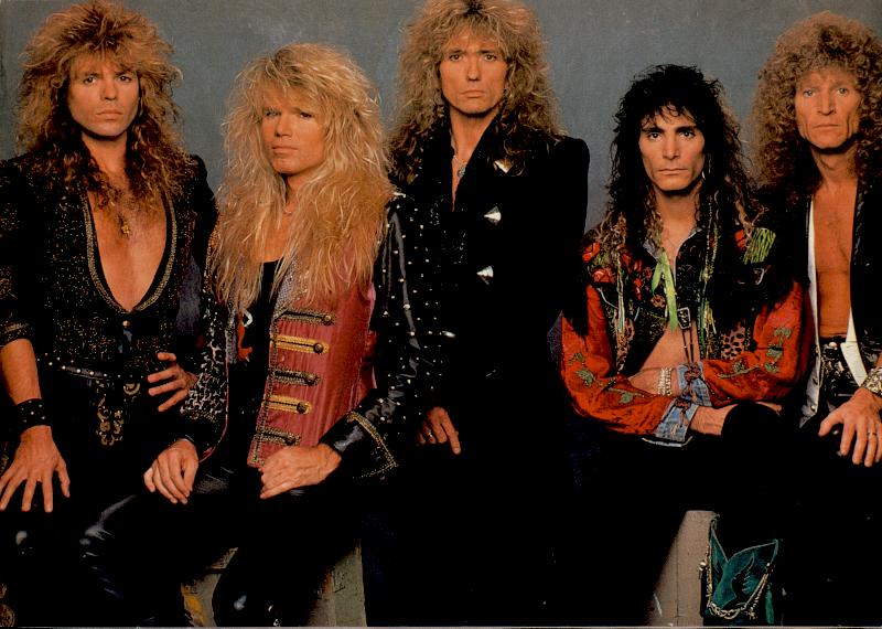 Whitesnake, circa 1990; provenance unknown