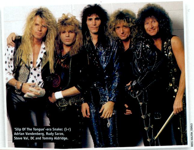 Whitesnake, circa 1990; provenance unknown