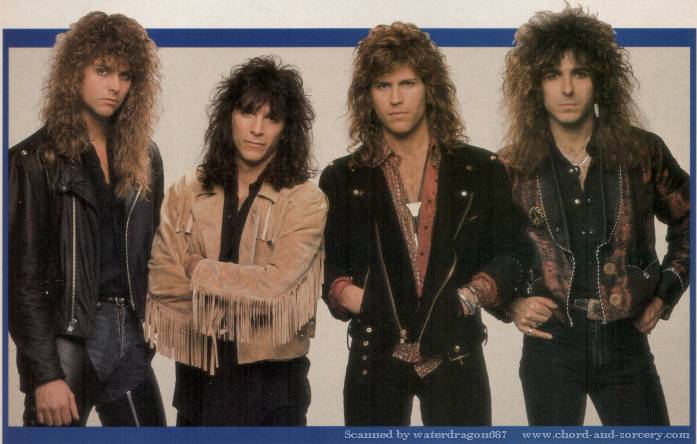 Winger, circa 1991; provenance unknown