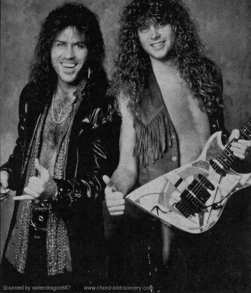 Winger, circa 1989; provenance unknown