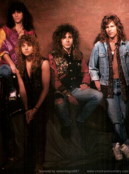 Winger, circa 1989; provenance unknown