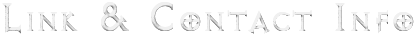 Chord and Sorcery Link and Contact Info