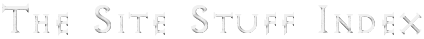 The Site Stuff Index