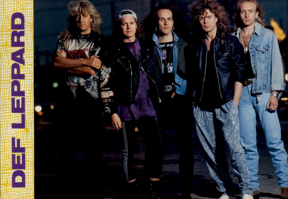 Def Leppard, circa 1992; provenance unknown