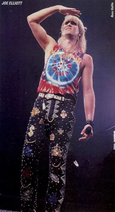 Joe Elliott, circa 1992; provenance unknown