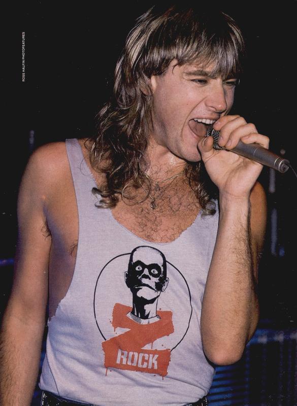 Joe Elliott, circa 1987; provenance unknown