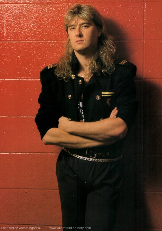 Joe Elliott, circa 1987; provenance unknown