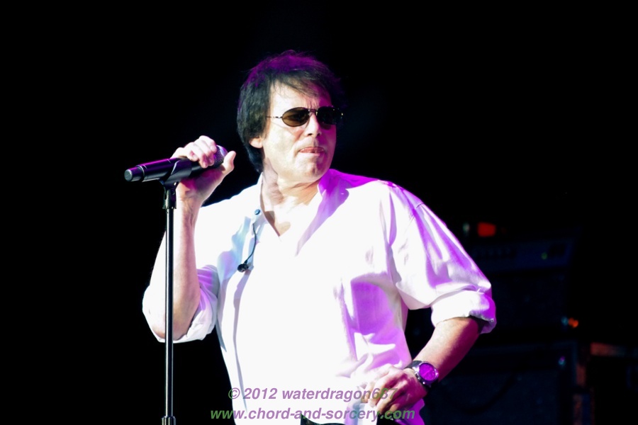 Jimi Jamison live in Hoffman Estates, Illinois, 7 July 2012. Photo copyright waterdragon687, all rights reserved; not to be reproduced without permission.