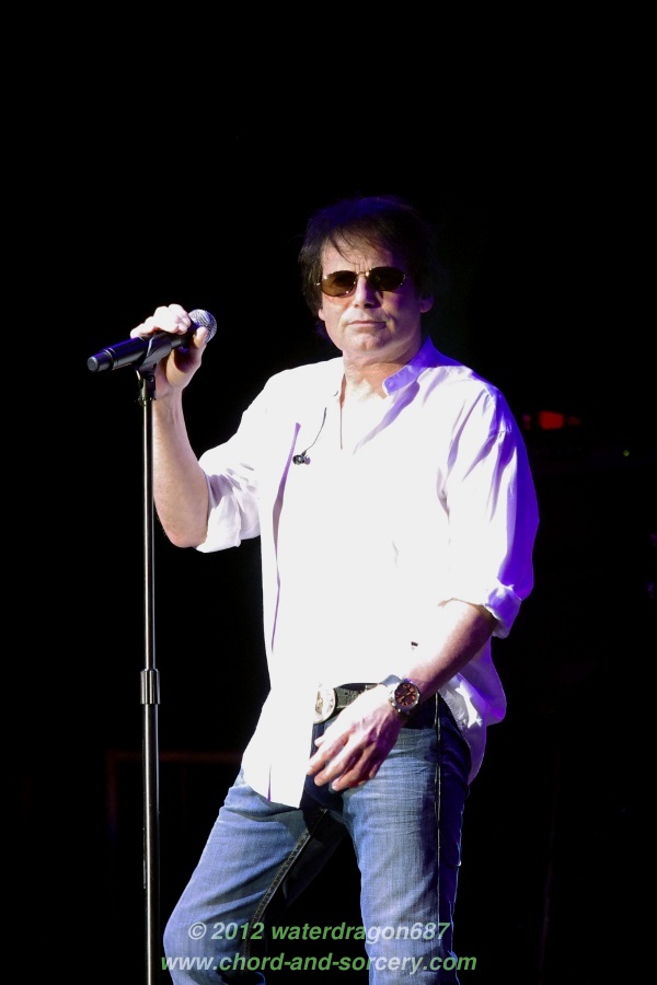 Jimi Jamison live in Hoffman Estates, Illinois, 7 July 2012. Photo copyright waterdragon687, all rights reserved; not to be reproduced without permission.
