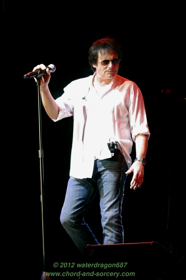 Jimi Jamison live in Hoffman Estates, Illinois, 7 July 2012. Photo copyright waterdragon687, all rights reserved; not to be reproduced without permission.